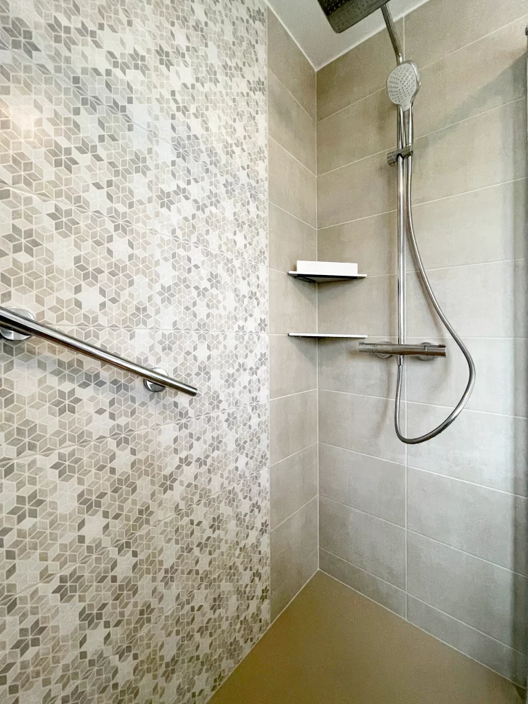 douche italienne pare-dourche verre
