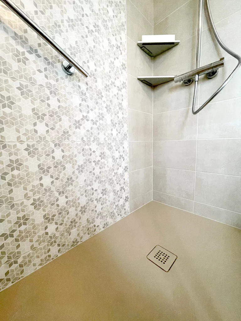 douche italienne pare-dourche verre